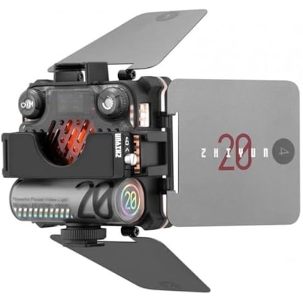 Taskulamppu - ZHIYUN - Fiveray M20 - 20 kpl - 20 W - Musta väri