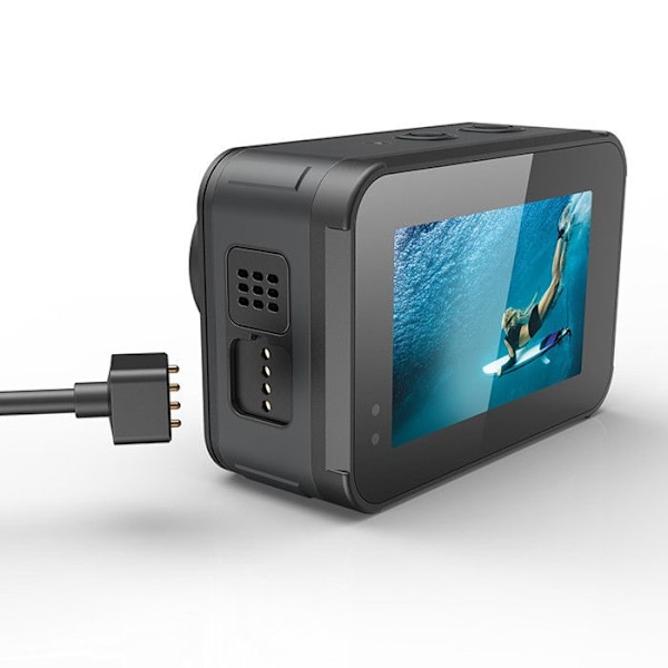 AGFA PHOTO AC9500 Vedenkestävä urheilukamera - 4K videot, 16MP valokuvat, kaksipuoleinen näyttö, Wifi