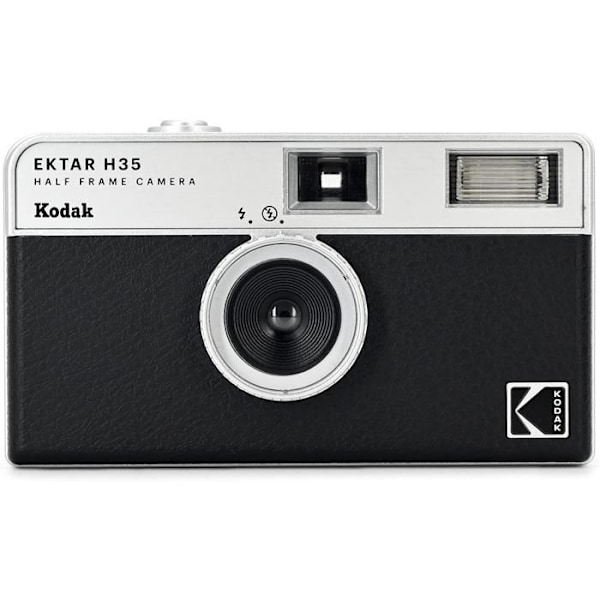 Kodak engångskamera KODAK EKTAR H35 35MM filmkamera Återanvändbar svart