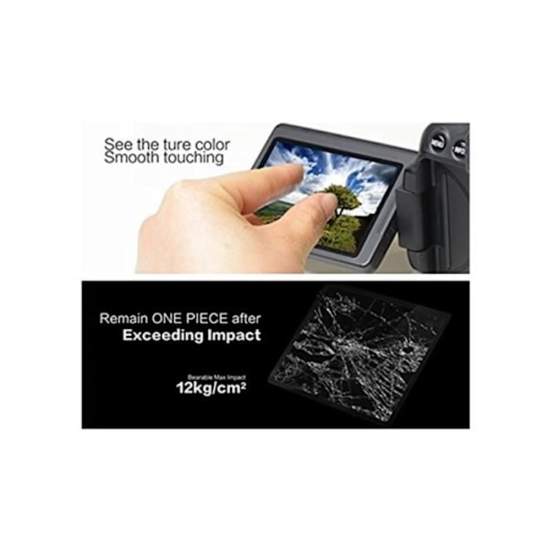 GGS IV autocollant beskyttelsesfilm til LCD-glass til Nikon D5300/, D5500/