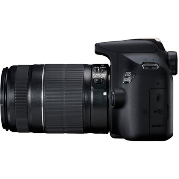 Canon EOS 2000D + EF-S 18-55 IS II SLR-kamera