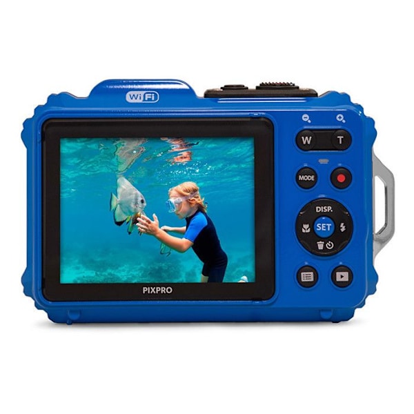 Kodak Pixpro WPZ2 vedenpitävä kompaktikamera sininen - 0819900013993