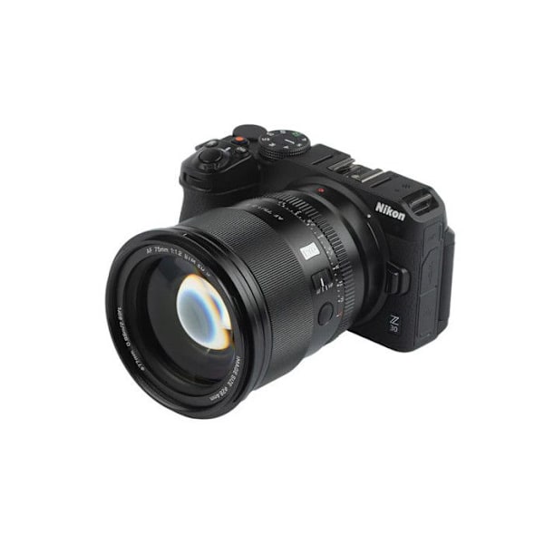 Viltrox för hybrid fast brännvidd xf-75 f1.2 af pro nikon z-mount aps-c