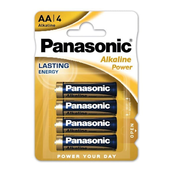 Panasonic ALR6B4-APB. Alkaline AA batterier Bro...