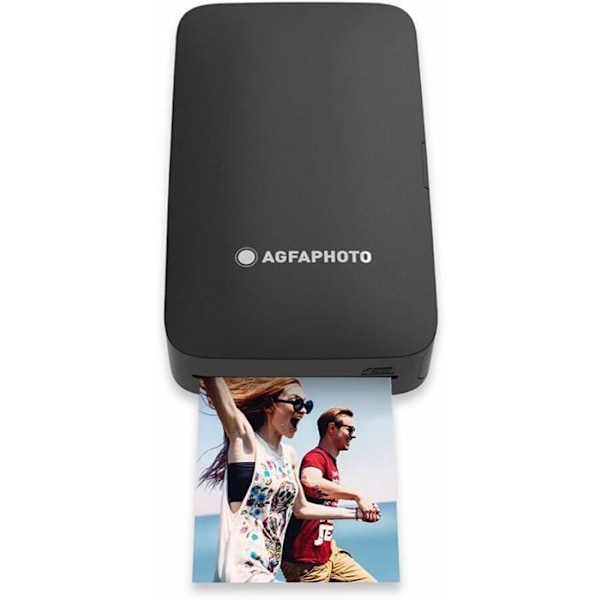Agfa fotoskrivare Realipix Mini P Bärbar fotoskrivare Svart