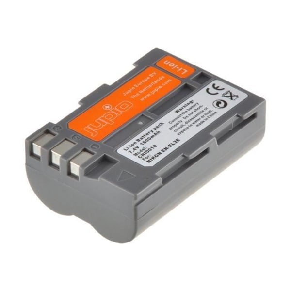 Kamerabatteri - JUPIO - CNI0010 - Litium-Ioni 1600mAh - Yhteensopiva Nikon EN-EL3E