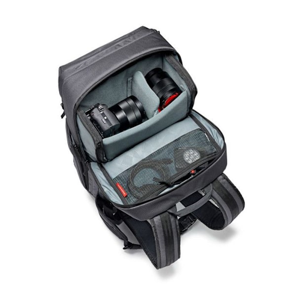 Manfrotto MB MN-BP-MV-50 - FOTO-, AUDIO- OG VIDEO-TASKE - Rygsæk til Spejlrefleks/Hybrid Kamera Sort