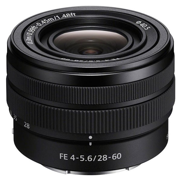 Sony til hybrid objektiv sel fe 28-60mm f/4-5.6 Sort