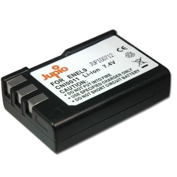 Batteri til kamera - JUPIO - CNI0011 - Lithium-Ion - 900 mAh - Kompatibel med Nikon EN-EL9