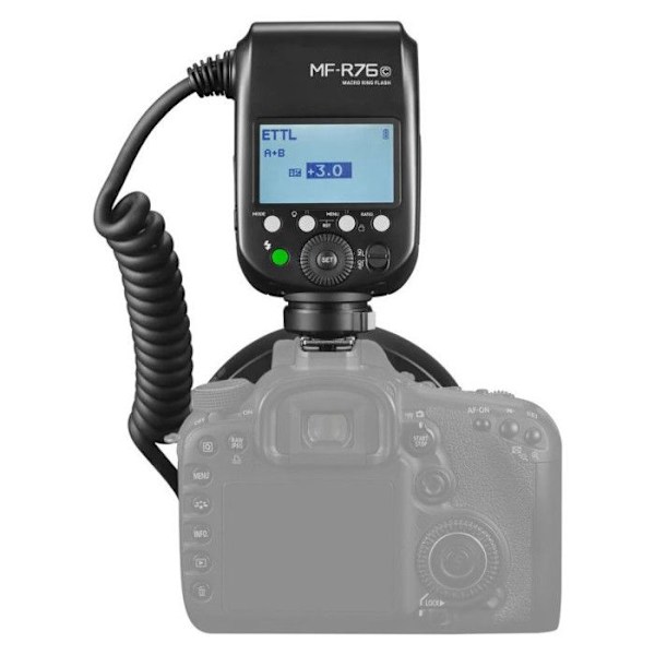 Godox mf-r76c ttl ringflash macro til canon