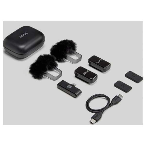 Rode Wireless Micro Lightning Mikrofon uden trådløs forbindelse