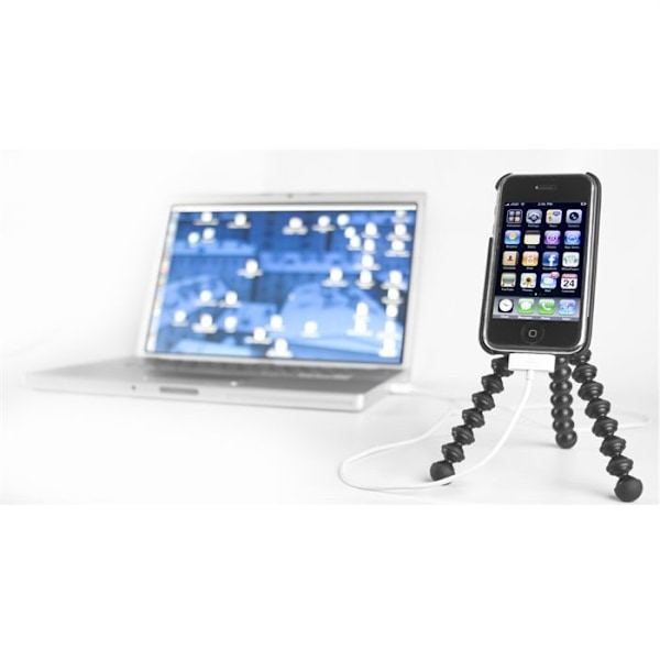 JOBY - GORILLAMOBILE - Multiflexibel støtte til iPhone 3G/3GS - Bløde ben - Sort