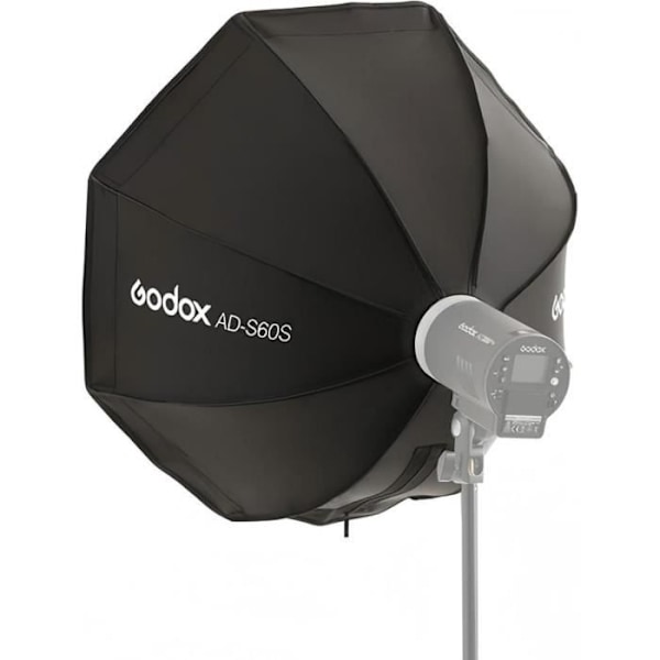 Godox AD-S60S 60cm Softbox med Hurtig Montering i Paraplystil