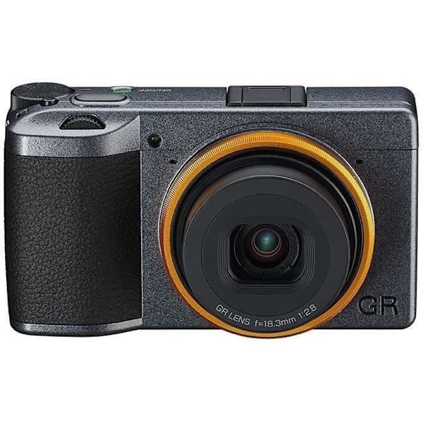 RICOH Kit GR III Street Edition - Kompaktkamera + Extra batteri + GC-9 läderfodral