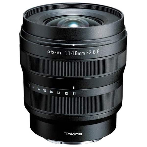 TOKINA Objekti ATX-M 11-18mm F/2.8 yhteensopiva Sony E:n kanssa musta
