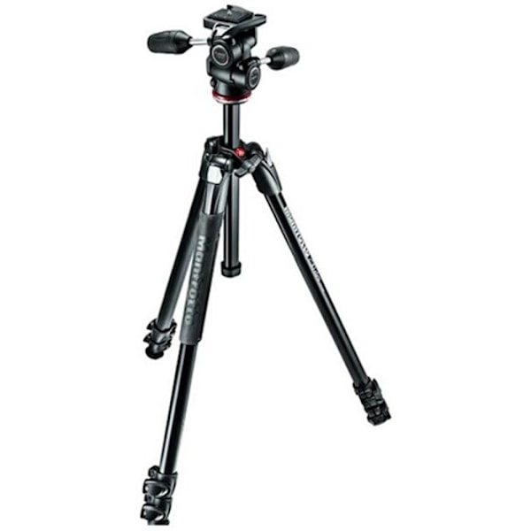 Manfrotto stativ mk290xta3-3w kit 290 ekspert + kuglehoved mh804-3w
