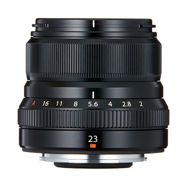 Fujifilm XF 23mm F/2 R WR FIXE FOKUS OBJEKTIV SORT Sort
