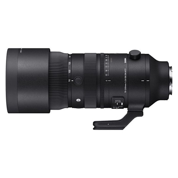 Teleobjektiv zoom - SIGMA - 70-200mm - Blænde F/2.8 - Optisk billedstabilisering Sort