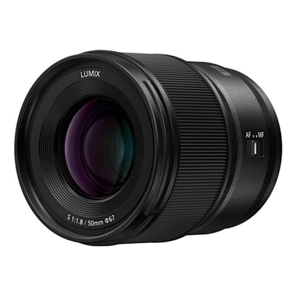 Panasonic til hybrid fuldformat objektiv lumix s 50mm f/1.8 Sort