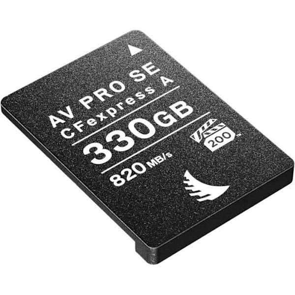 CFexpress flash hukommelseskort - Angelbird - AV PRO A SE - 330 GB - Læsehastighed 820 MB/s - Sort/Sølv