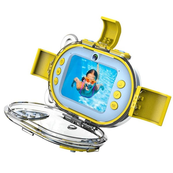 Agfaphoto Realikids Cam vedenpitävä kompaktikamera sininen Blå