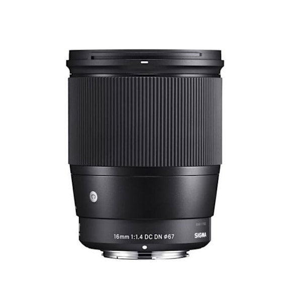Objektiv Sigma Contemporary 16 mm f-1.4 DC DN Sony E-mount - Stort åbning og høj ydeevne