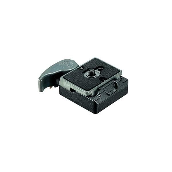 MANFROTTO 323 hurtigplade med fastsætningssystem - Sort