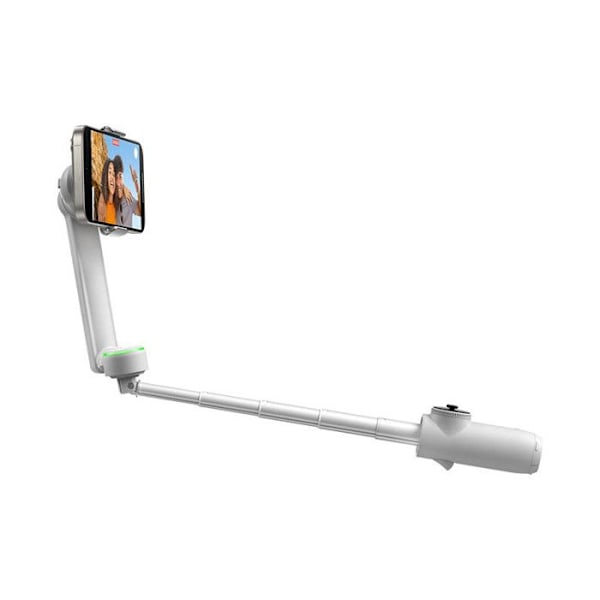 Gimbal - INSTA360 - Flow 2 Pro - Harmaa - Yhteensopiva Apple DockKit - 3-akselinen vakaus