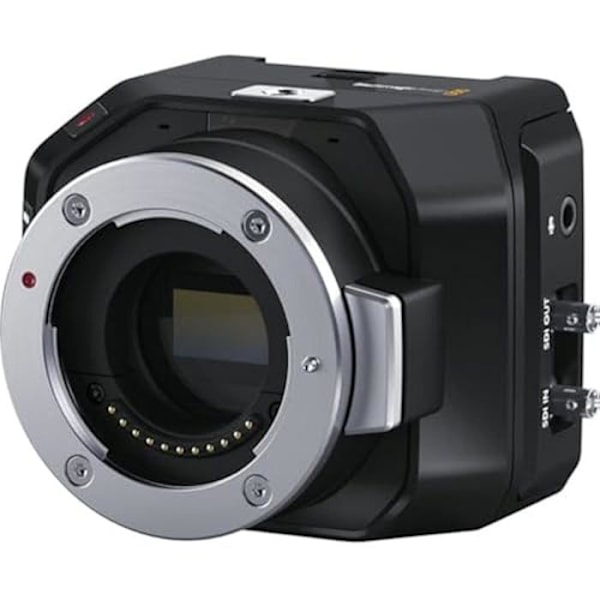 Caméra Micro Studio 4K G2 - Blackmagic Design - BM-CINSTUDMFT/UHD/MRG2 - MFT-kiinnitys - 4K - 12G-SDI musta