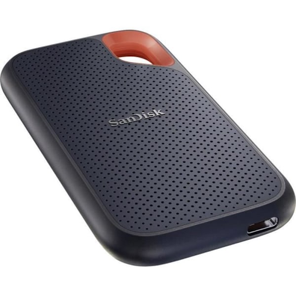 Ekstern SSD - SanDisk Extreme® - 2TB - USB 3.2 Gen 2 - Vandtæt, støvtæt - Sort