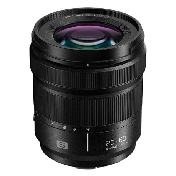 Vidvinkelzoomobjektiv - Panasonic - S-R2060E - 20-60mm - F3.5-5.6 - Tropicalized Black
