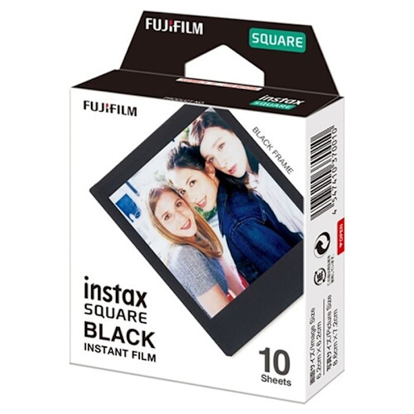 Tilbehør til Fujifilm INSTAX SQUARE BLACK FRAME