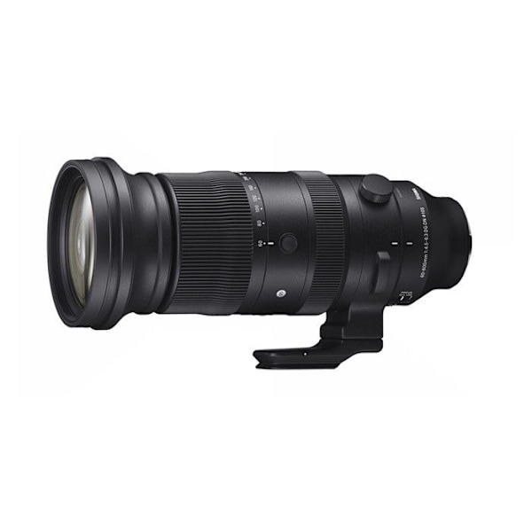 Zoom objektiv - SIGMA - 60-600mm - f/4.5-6.3 - Billedstabilisering - Sony FE Sort