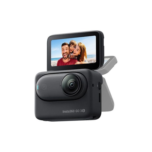 Kamera - Insta360 - Go 3s - 128GB - Ultra HD (4K) - WiFi og Bluetooth