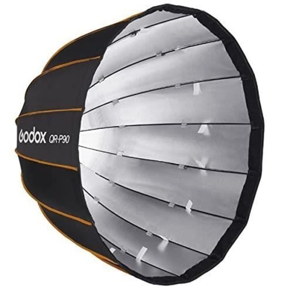 Godox QR-P90 parabolisk softbox - Bowens fäste - 90cm - För porträtt och mode