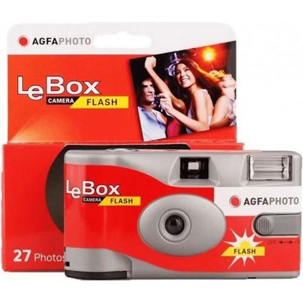 Kertakäyttöinen kamera AGFA PHOTO - 601020 - LEBOX 400 FLASH