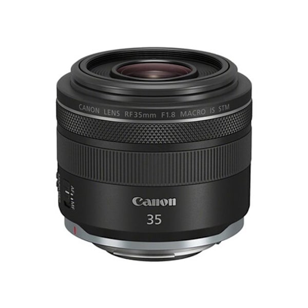 Canon til hybrid objektiv rf 35mm f/1.8 macro is stm Sort