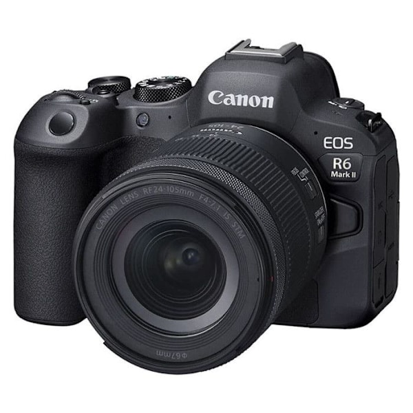 Canon systemkamera hybrid eos r6 mark II + rf 24-105mm f/4-7.1 is stm