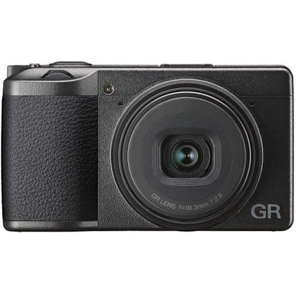 Kompakt ekspert kamera RICOH GR III - 24,24 MP - Full HD video - Wi-Fi & Bluetooth - Sort Sort