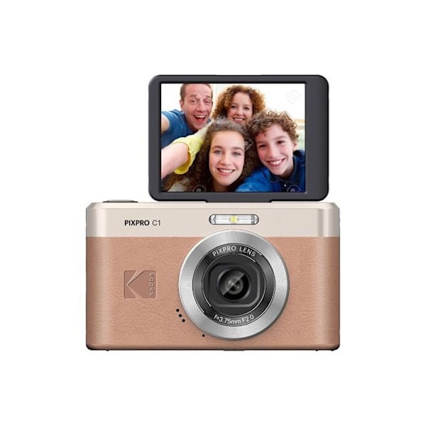 Digitalkamera - Kodak - Pixpro C1 - 13MP - 4X Zoom - 2,8 tommer LCD-skærm
