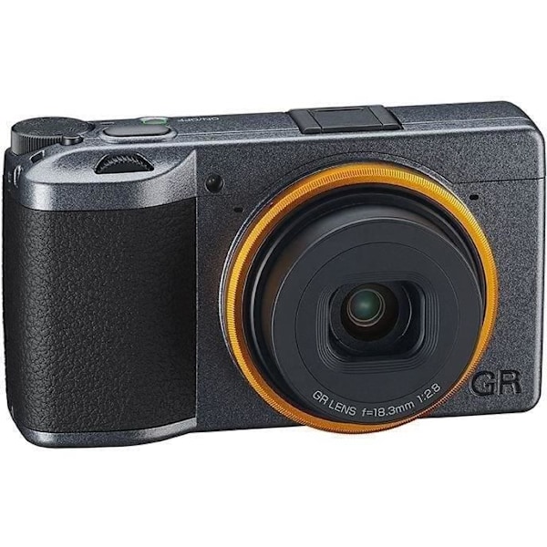 RICOH Kit GR III Street Edition - Kompaktkamera + Ekstra batteri + GC-9 læderetui