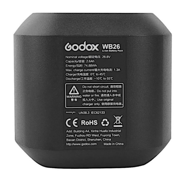 GODOX WB26 AKKU AD600 PRO:lle