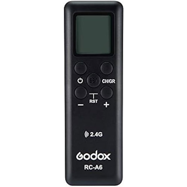 Godox RC-A6 Kauko-ohjain GODOX SL100D SL100Bi SL150II SL200II ML60 ML60BI S60 FV150 Okänd.