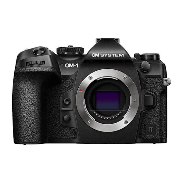 Hybridkamera - Om System - OM-1 Mark II - Svart - Kropp utan objektiv - Hybrid Svart