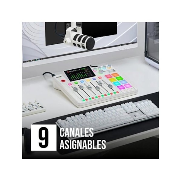 Rode RODECASTER PRO II 9 Kanals Mixer Hvid
