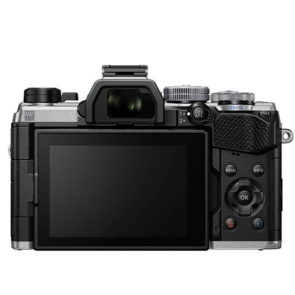 Om System Hybridkamera OM-5 silver blottad kropp - 4545350053932