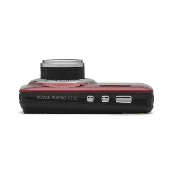Digitaalikamera - Kodak - Pixpro FZ55RD - 16MP - Optinen zoomi X5 - LCD-näyttö 2.7 tuumaa