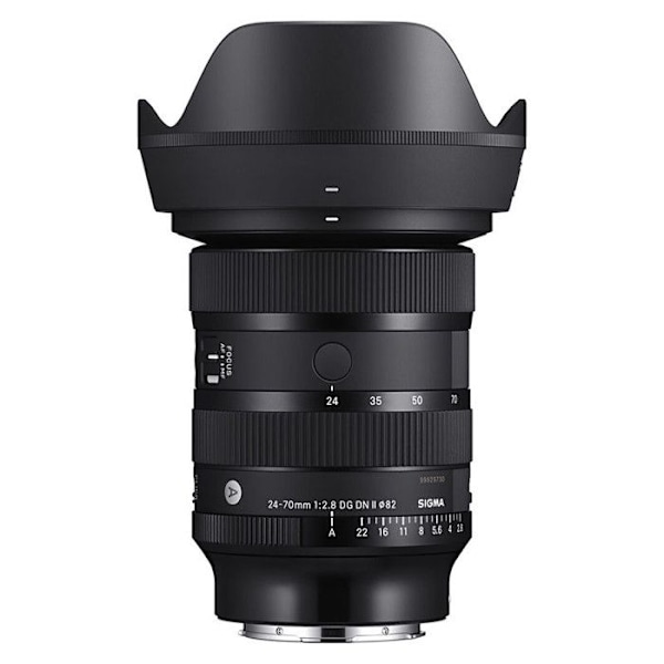 Zoomobjektiv - Sigma - 24-70mm f/2.8 DG DN II Art - L-fäste - Bildstabilisering - Svart