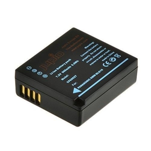 Genopladeligt batteri - JUPIO - CPA0027 - 900 mAh - Lithium-Ion - Kompatibel med DMC-GF6, DMC-GX7, DMC-LX100