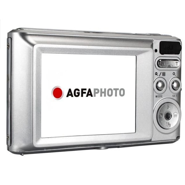 AGFA PHOTO DC5200 kompakti digitaalikamera - 21 Mp CMOS-kenno - 8X zoom - 2,4 tuuman LCD-näyttö - hopea Pengar
